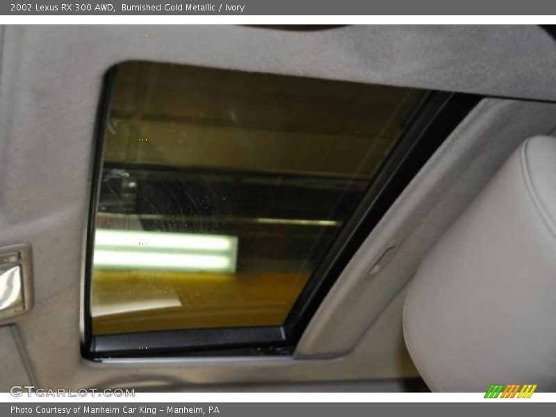 Burnished Gold Metallic / Ivory 2002 Lexus RX 300 AWD