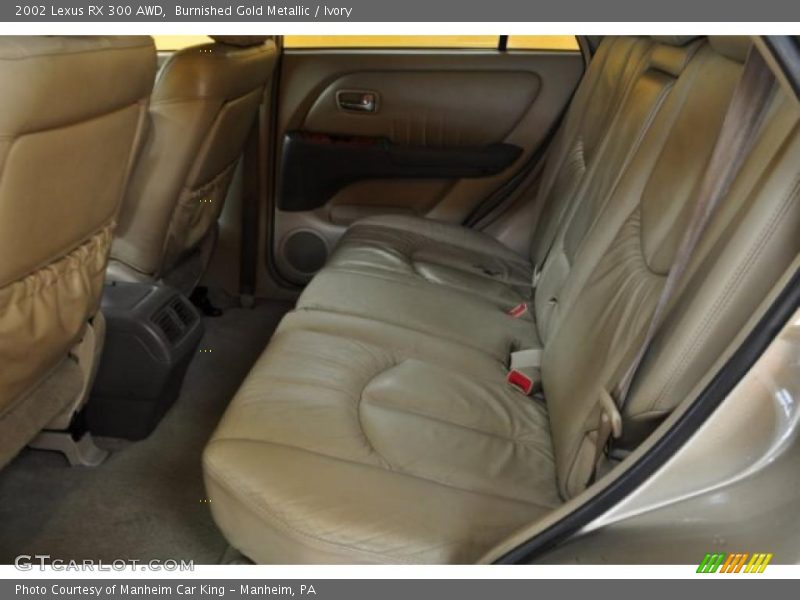 Burnished Gold Metallic / Ivory 2002 Lexus RX 300 AWD