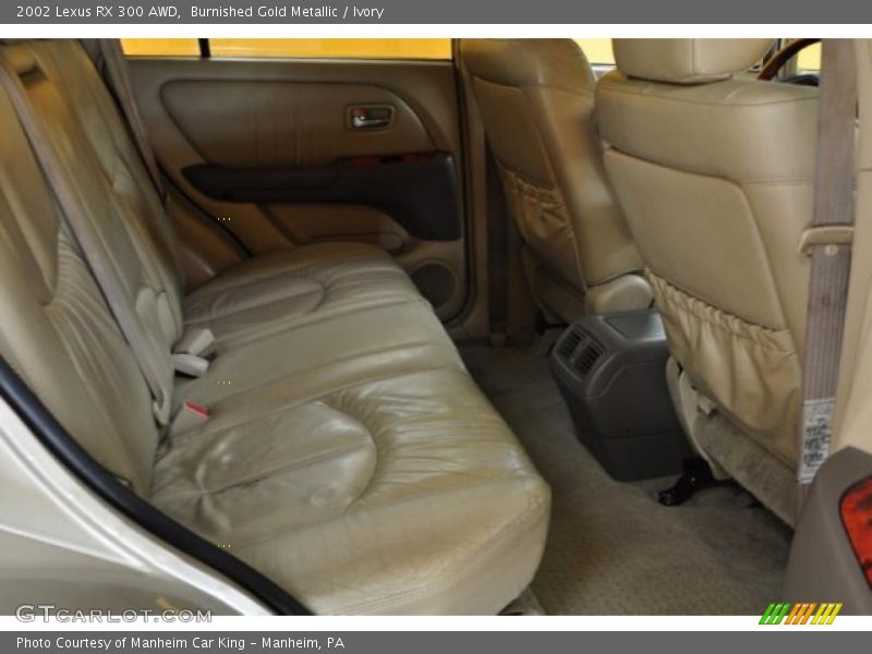 Burnished Gold Metallic / Ivory 2002 Lexus RX 300 AWD