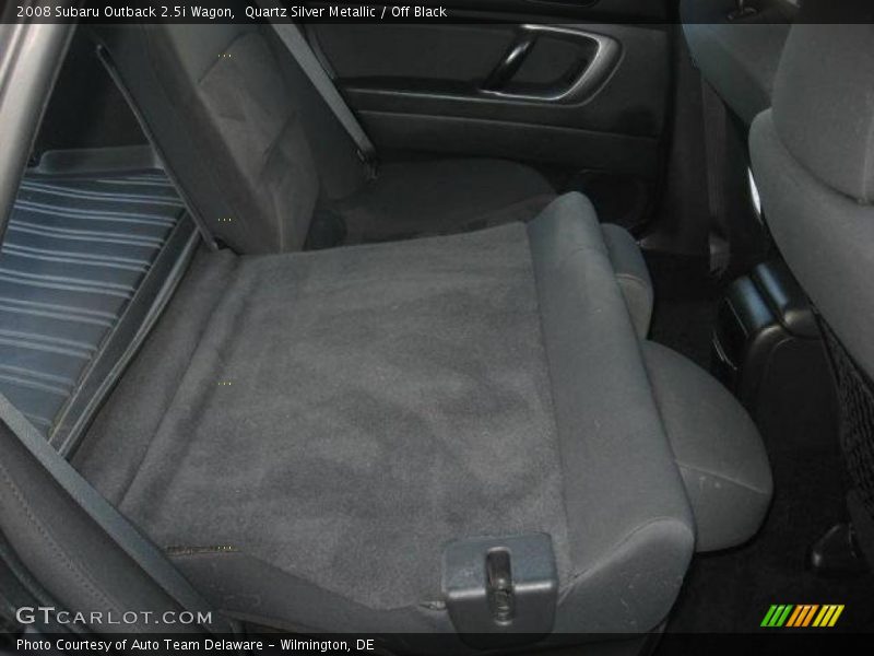 Quartz Silver Metallic / Off Black 2008 Subaru Outback 2.5i Wagon
