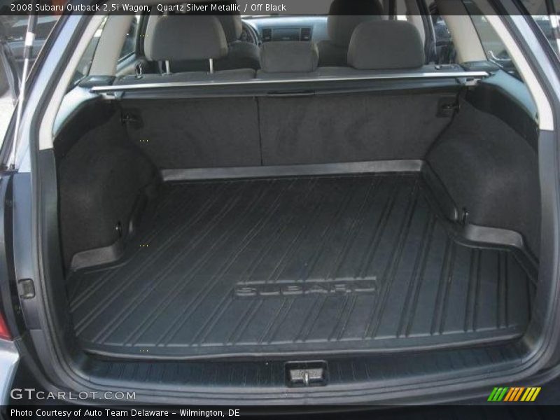 Quartz Silver Metallic / Off Black 2008 Subaru Outback 2.5i Wagon