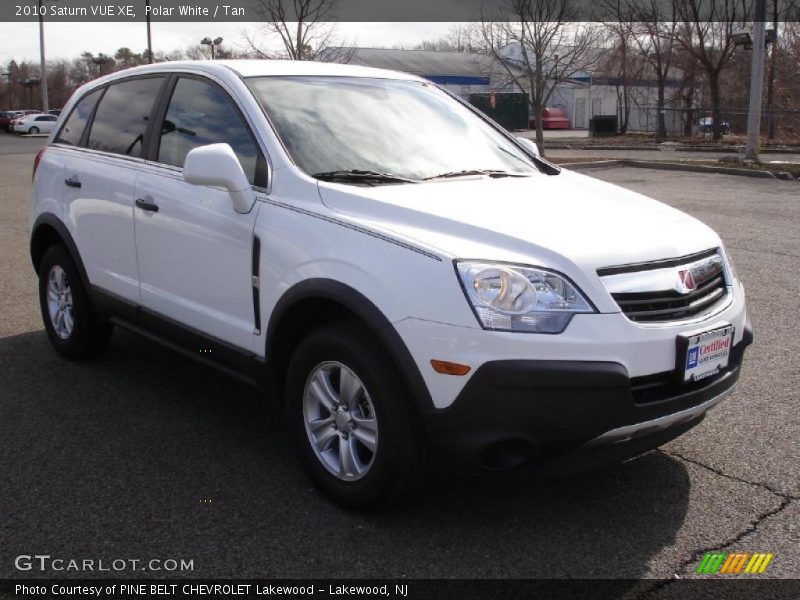 Polar White / Tan 2010 Saturn VUE XE