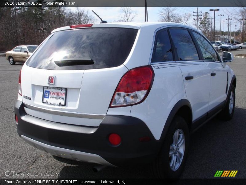 Polar White / Tan 2010 Saturn VUE XE