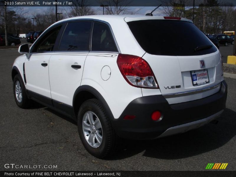 Polar White / Tan 2010 Saturn VUE XE