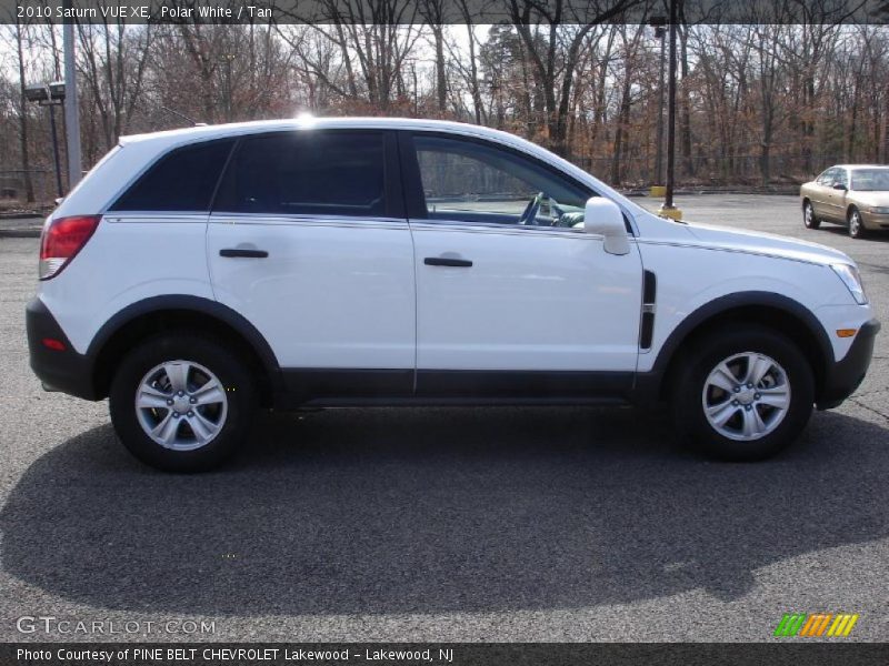 Polar White / Tan 2010 Saturn VUE XE