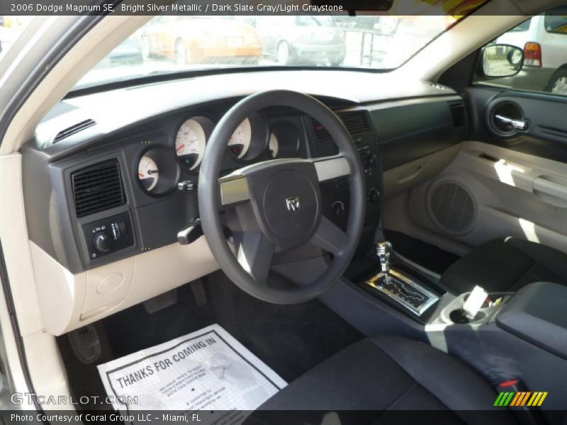 Bright Silver Metallic / Dark Slate Gray/Light Graystone 2006 Dodge Magnum SE