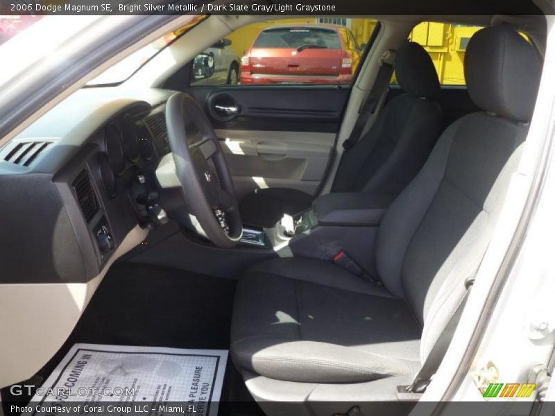 Bright Silver Metallic / Dark Slate Gray/Light Graystone 2006 Dodge Magnum SE