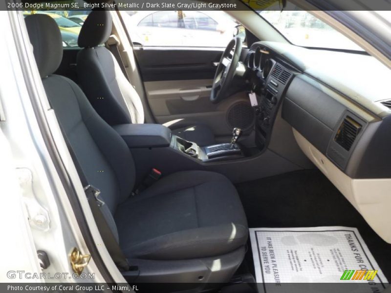 Bright Silver Metallic / Dark Slate Gray/Light Graystone 2006 Dodge Magnum SE