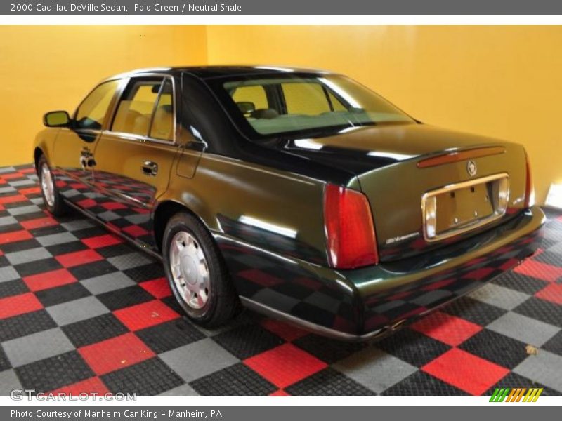 Polo Green / Neutral Shale 2000 Cadillac DeVille Sedan
