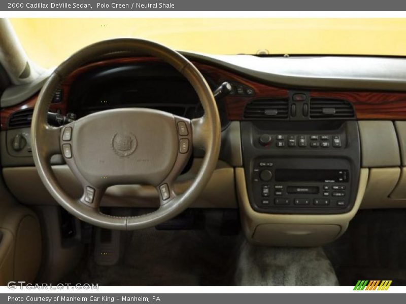 Polo Green / Neutral Shale 2000 Cadillac DeVille Sedan