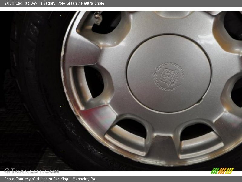 Polo Green / Neutral Shale 2000 Cadillac DeVille Sedan