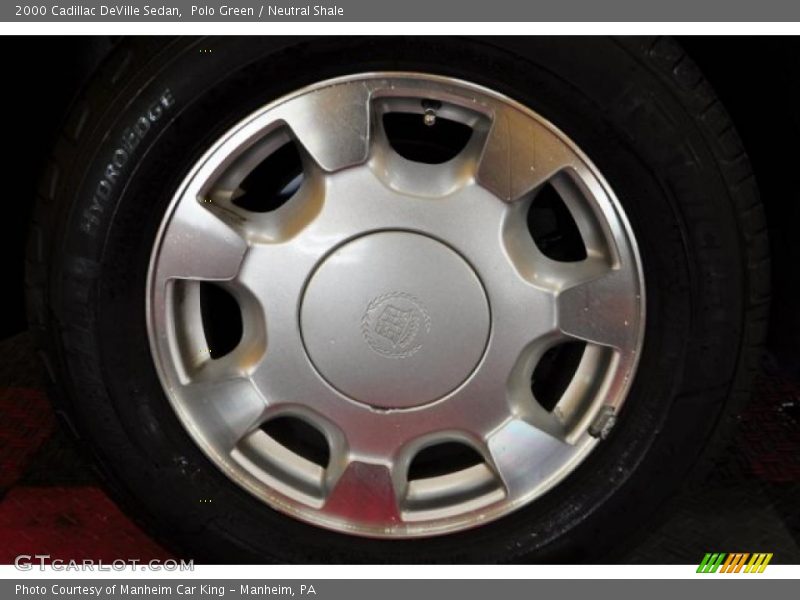 Polo Green / Neutral Shale 2000 Cadillac DeVille Sedan