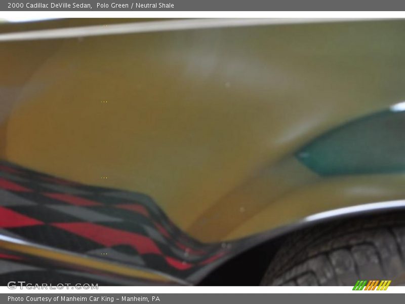 Polo Green / Neutral Shale 2000 Cadillac DeVille Sedan