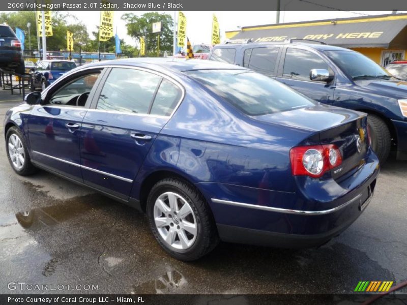 Shadow Blue / Black 2006 Volkswagen Passat 2.0T Sedan