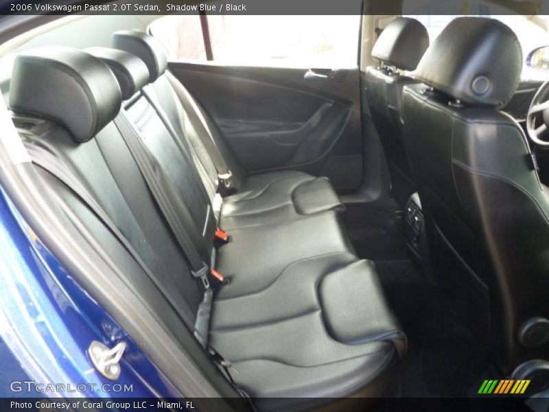 Shadow Blue / Black 2006 Volkswagen Passat 2.0T Sedan