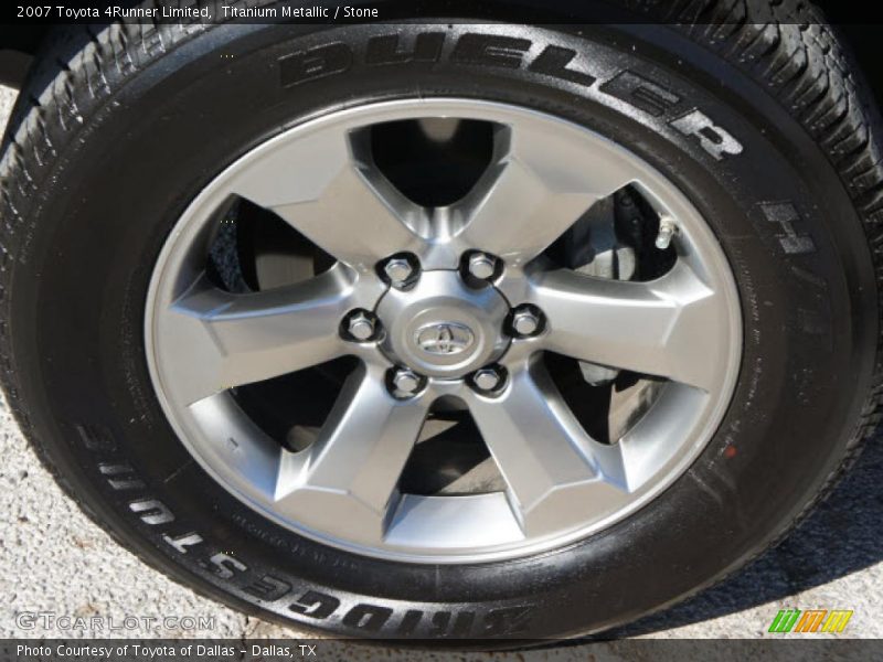 Titanium Metallic / Stone 2007 Toyota 4Runner Limited