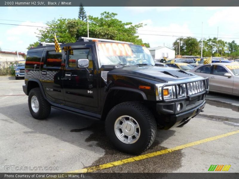 Black / Wheat 2003 Hummer H2 SUV