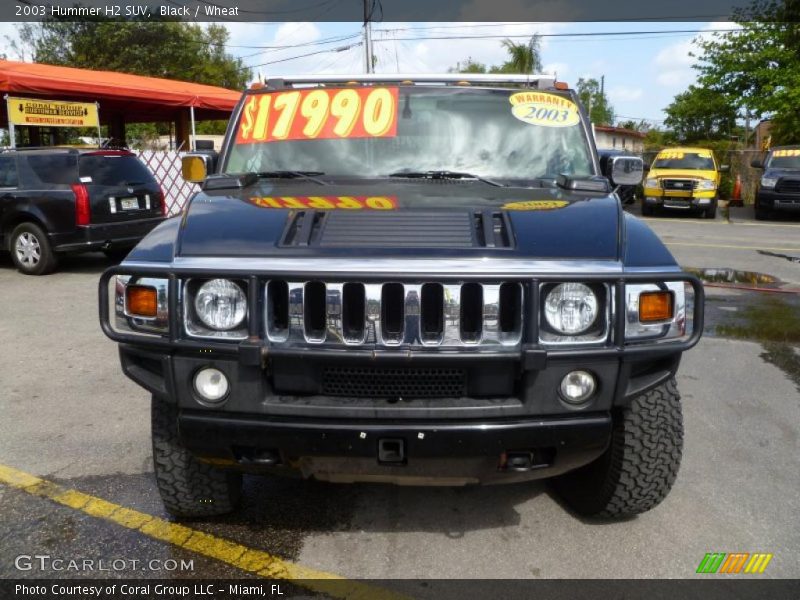 Black / Wheat 2003 Hummer H2 SUV