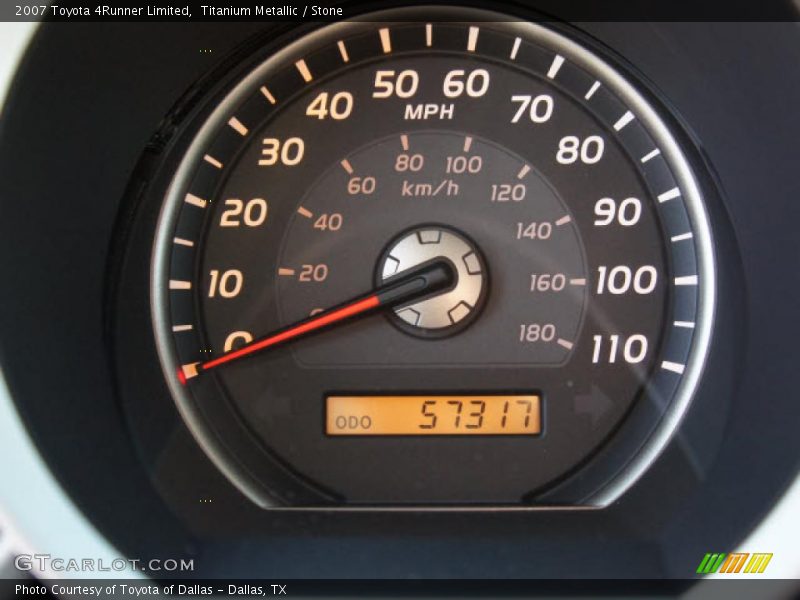 Titanium Metallic / Stone 2007 Toyota 4Runner Limited