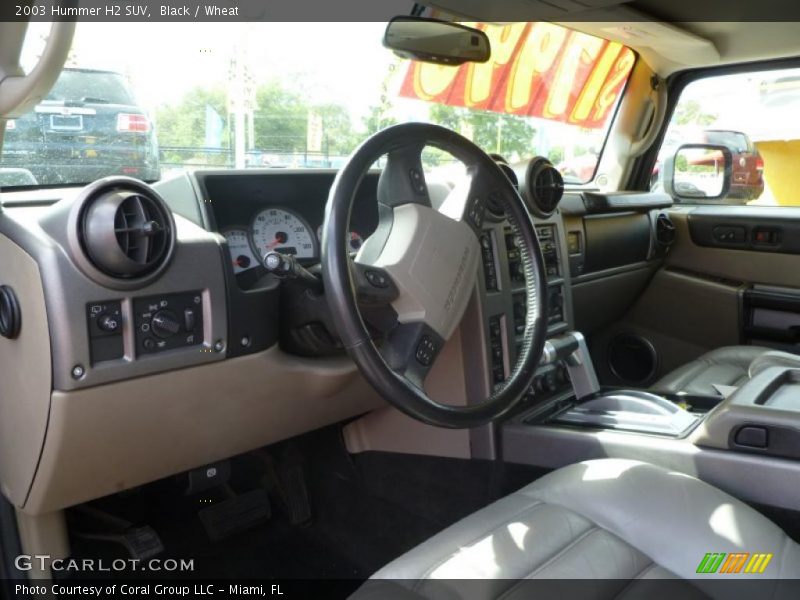 Black / Wheat 2003 Hummer H2 SUV