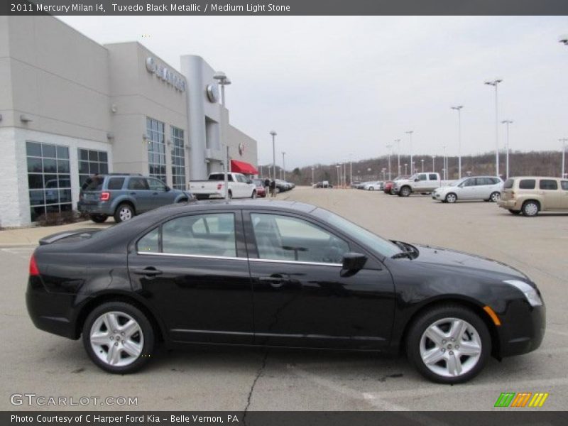 Tuxedo Black Metallic / Medium Light Stone 2011 Mercury Milan I4