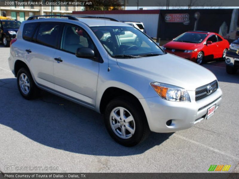 Classic Silver Metallic / Ash 2008 Toyota RAV4 I4