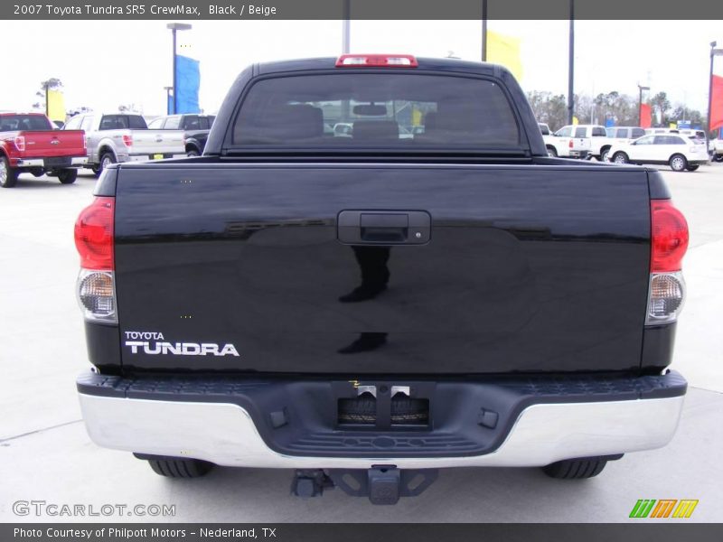 Black / Beige 2007 Toyota Tundra SR5 CrewMax