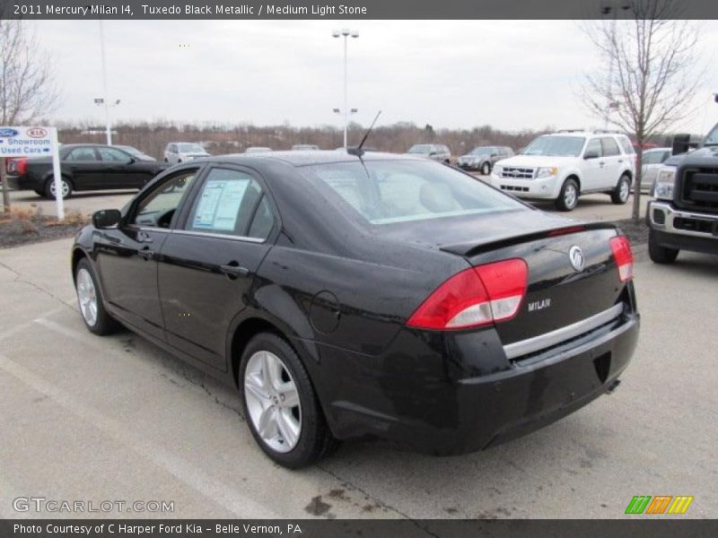 Tuxedo Black Metallic / Medium Light Stone 2011 Mercury Milan I4
