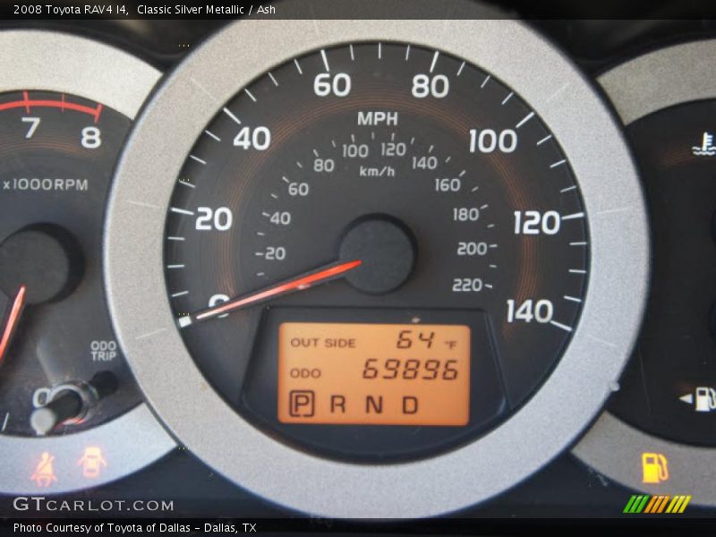 Classic Silver Metallic / Ash 2008 Toyota RAV4 I4