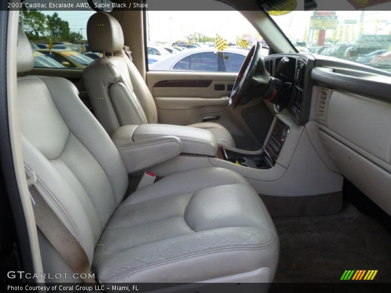 Sable Black / Shale 2003 Cadillac Escalade AWD
