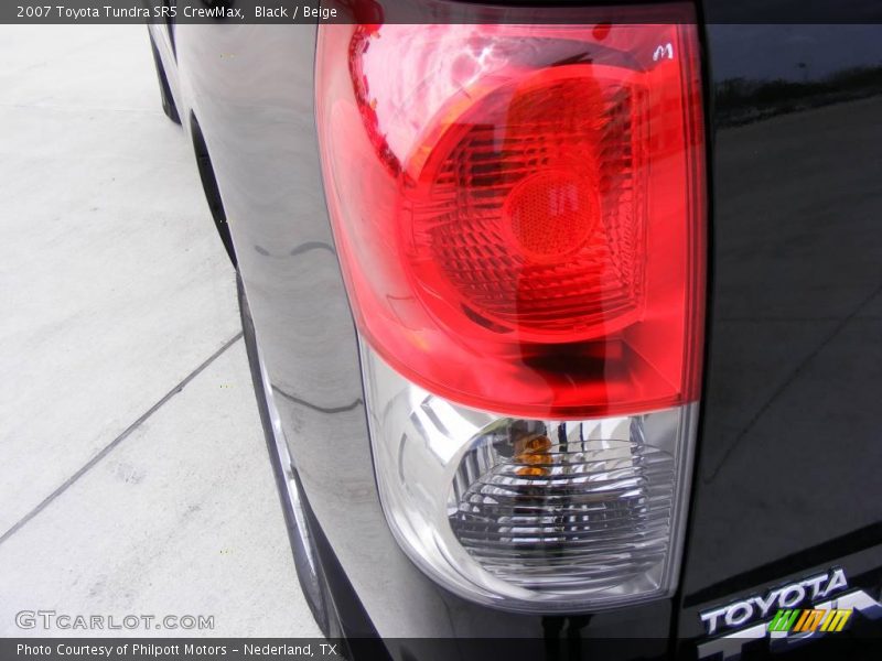 Black / Beige 2007 Toyota Tundra SR5 CrewMax