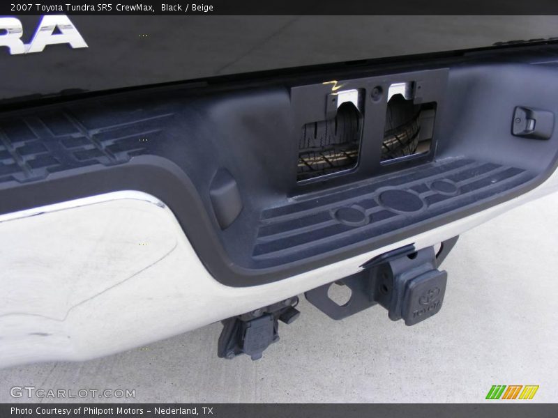 Black / Beige 2007 Toyota Tundra SR5 CrewMax
