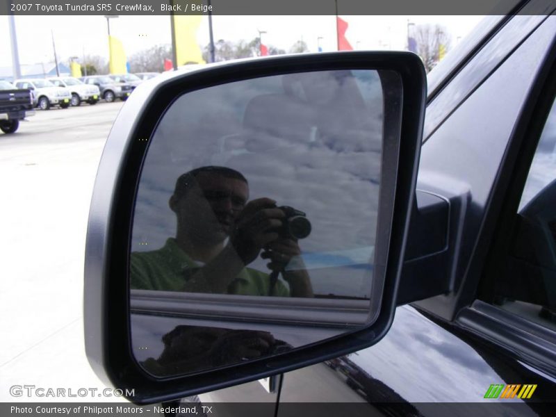 Black / Beige 2007 Toyota Tundra SR5 CrewMax