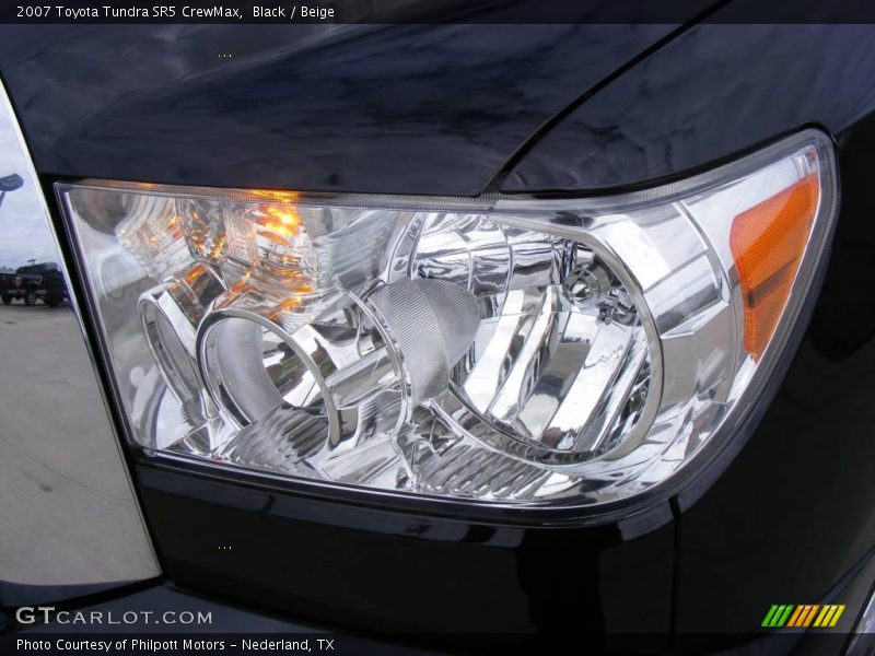 Black / Beige 2007 Toyota Tundra SR5 CrewMax