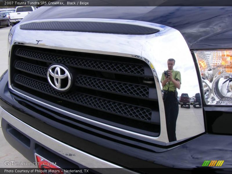 Black / Beige 2007 Toyota Tundra SR5 CrewMax