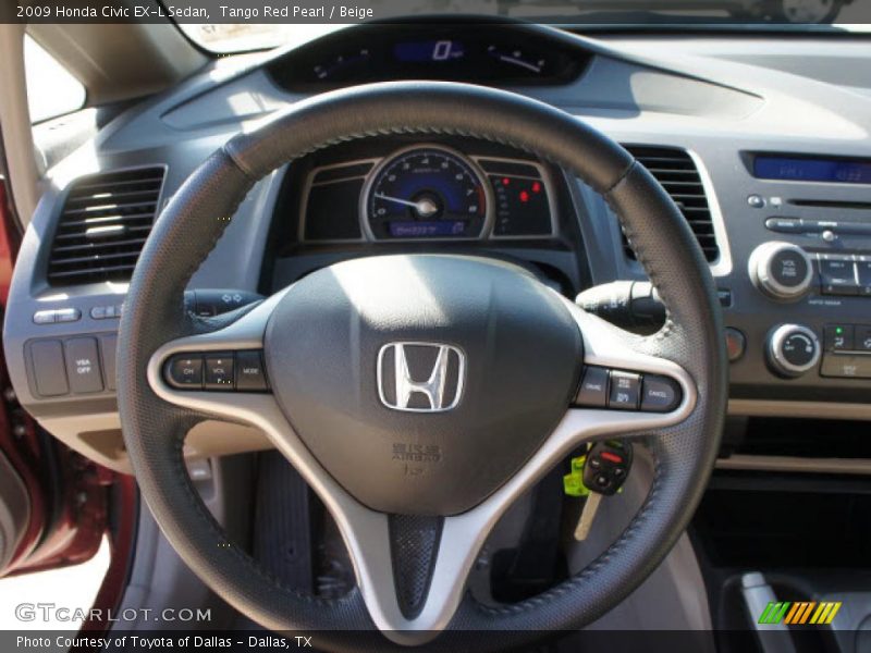  2009 Civic EX-L Sedan Steering Wheel
