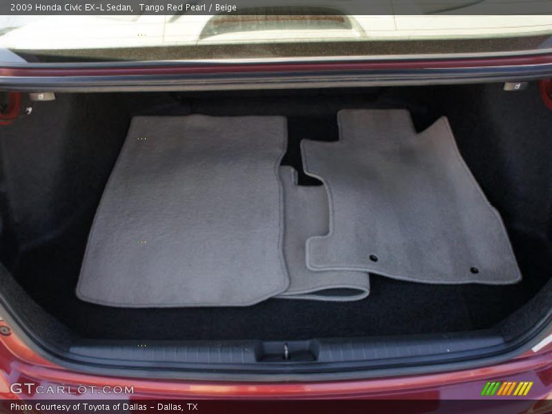  2009 Civic EX-L Sedan Trunk