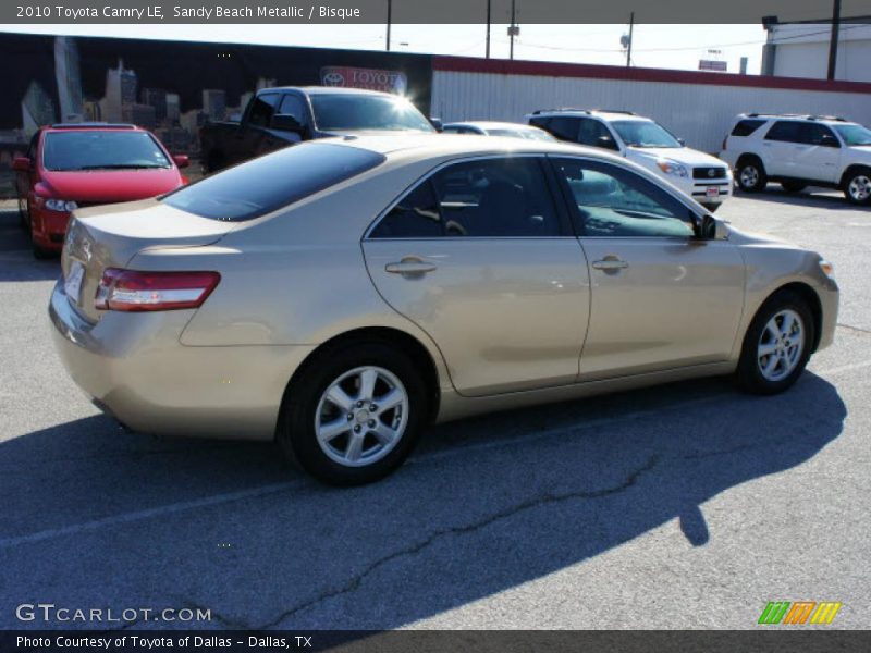 Sandy Beach Metallic / Bisque 2010 Toyota Camry LE