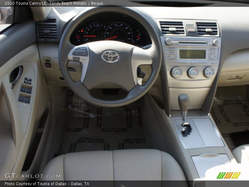 Sandy Beach Metallic / Bisque 2010 Toyota Camry LE