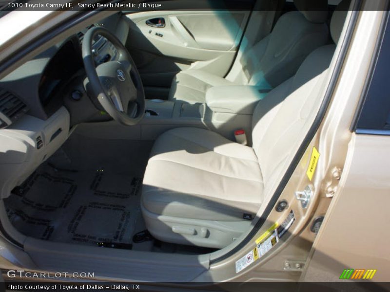 Sandy Beach Metallic / Bisque 2010 Toyota Camry LE