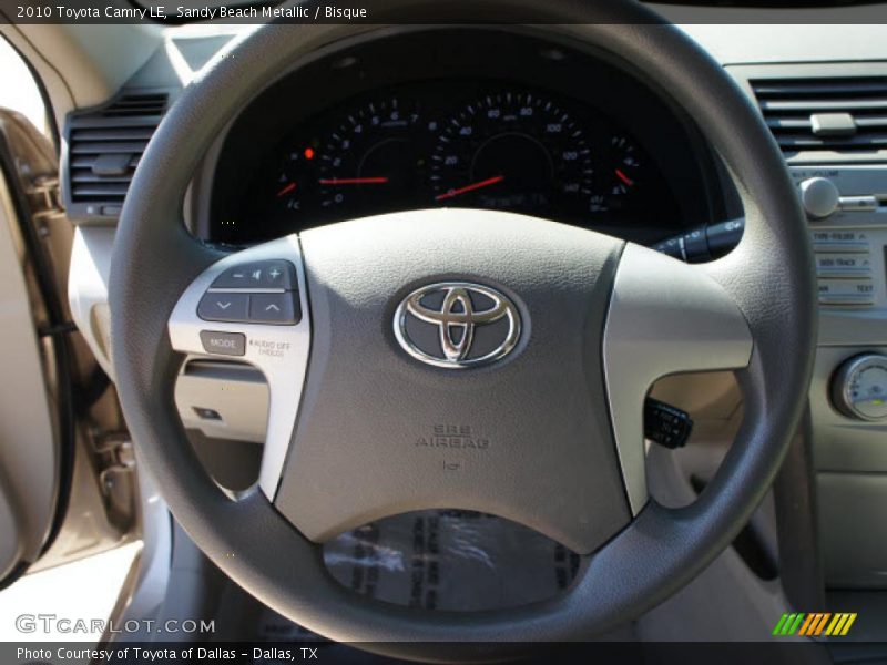 Sandy Beach Metallic / Bisque 2010 Toyota Camry LE