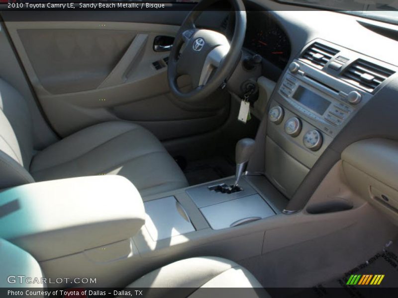Sandy Beach Metallic / Bisque 2010 Toyota Camry LE