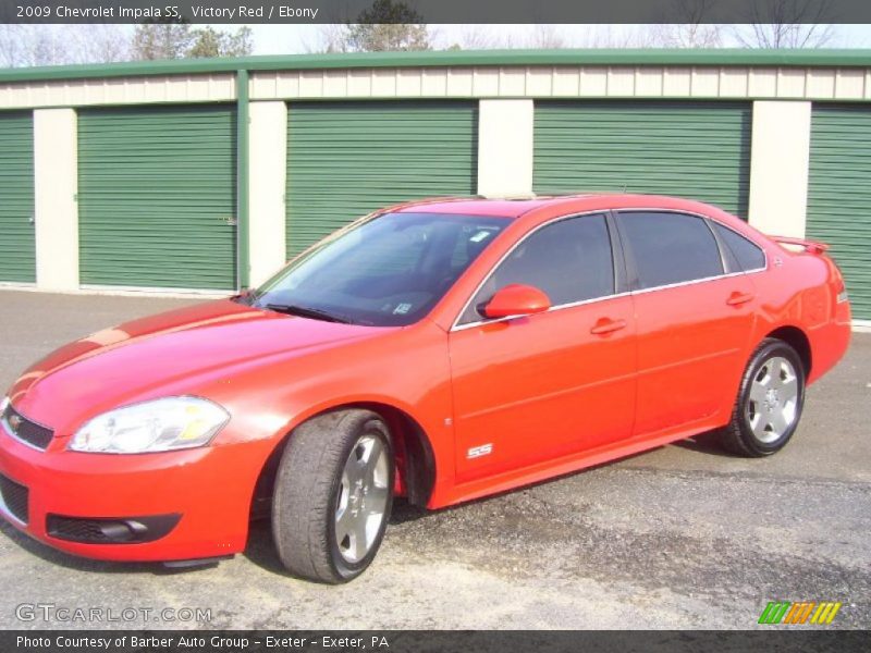Victory Red / Ebony 2009 Chevrolet Impala SS