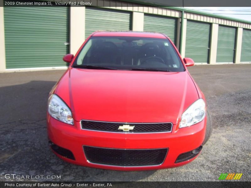 Victory Red / Ebony 2009 Chevrolet Impala SS