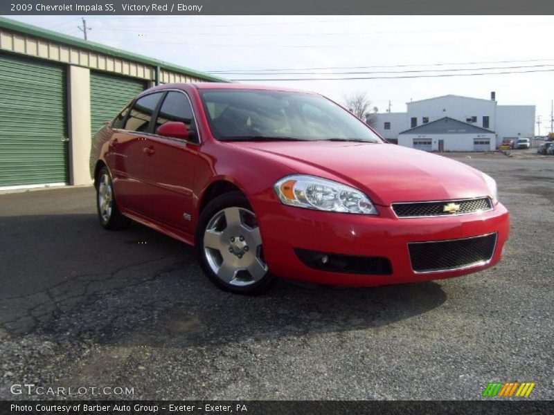 Victory Red / Ebony 2009 Chevrolet Impala SS