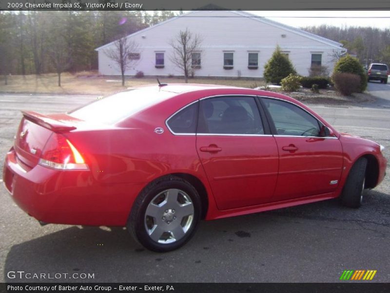 Victory Red / Ebony 2009 Chevrolet Impala SS