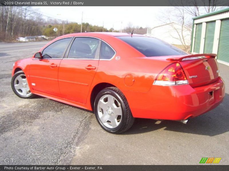 Victory Red / Ebony 2009 Chevrolet Impala SS