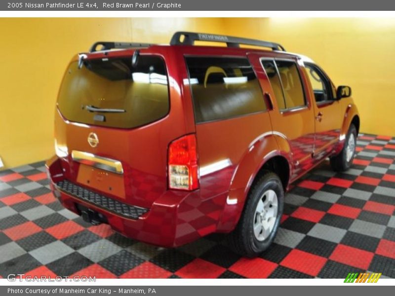 Red Brawn Pearl / Graphite 2005 Nissan Pathfinder LE 4x4