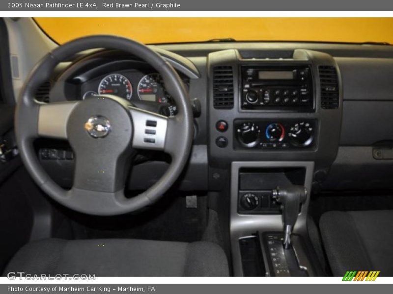 Red Brawn Pearl / Graphite 2005 Nissan Pathfinder LE 4x4