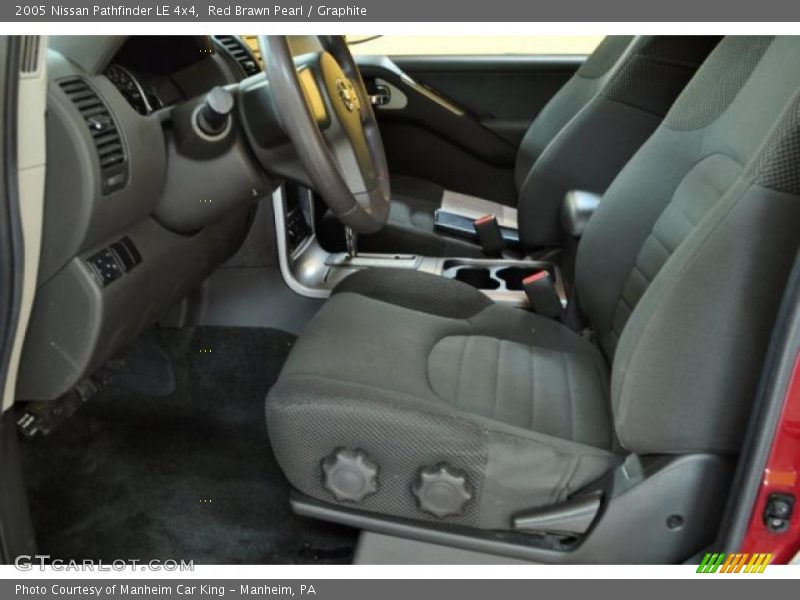 Red Brawn Pearl / Graphite 2005 Nissan Pathfinder LE 4x4